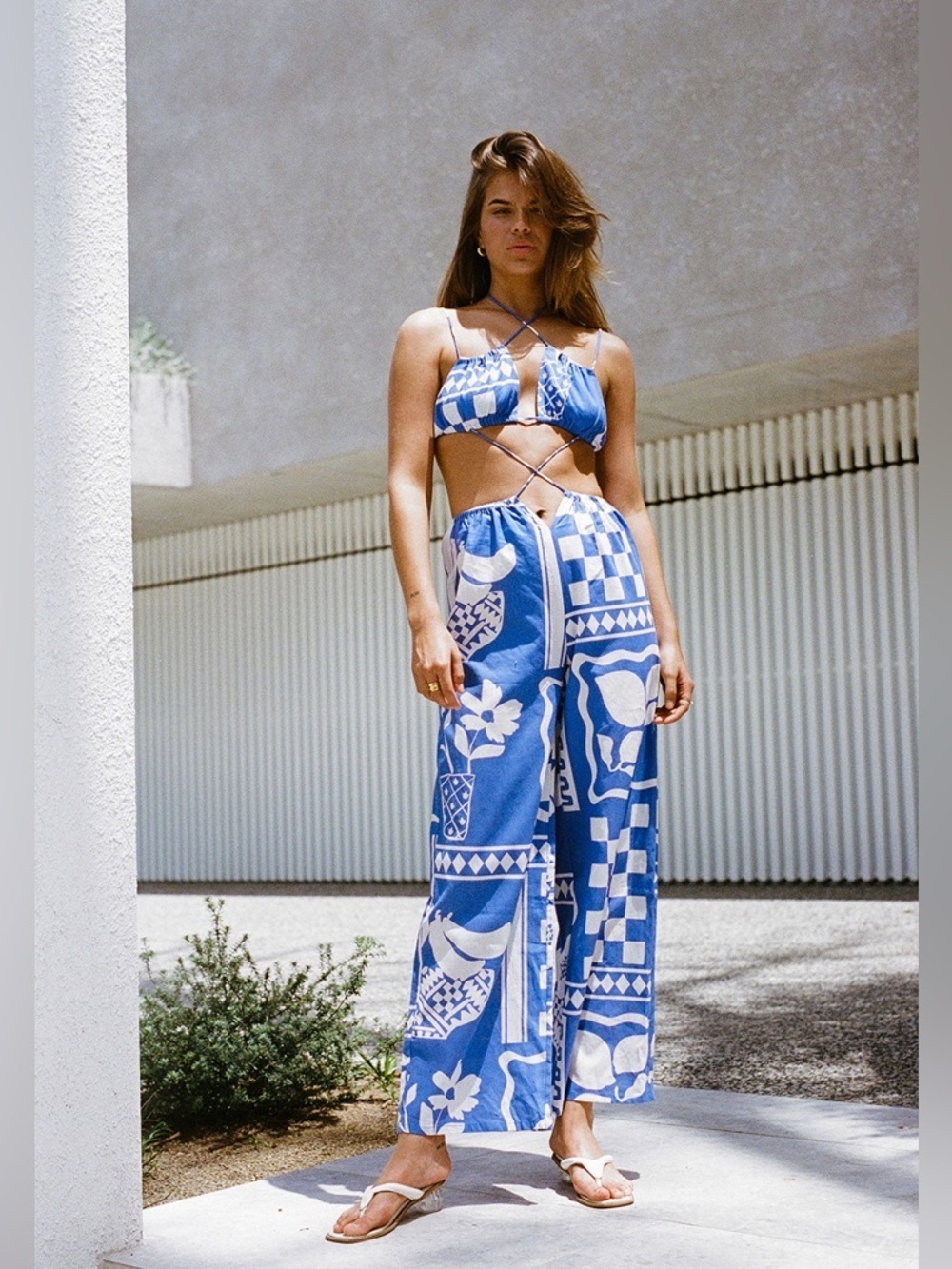 NWT - Saboskirt Backless Brighton Jumpsuit - Size 2